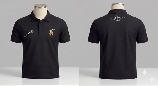 G.O.A.T Tasarım Polo Yaka - "Messi"